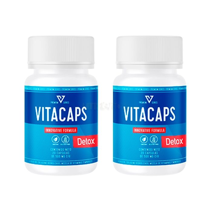 Vitacaps Detox - remedio para la infección parasitaria del cuerpo