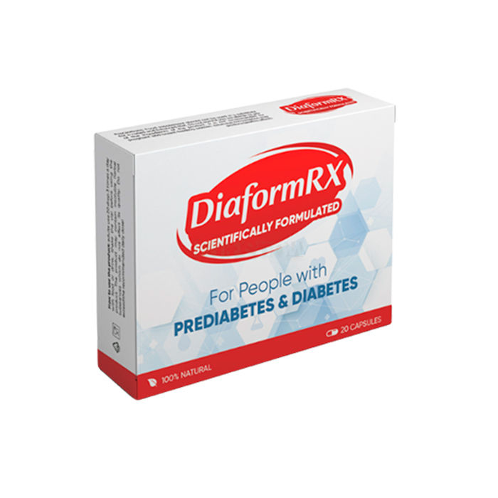 DiaformRX caps - means for normalizing sugar levels